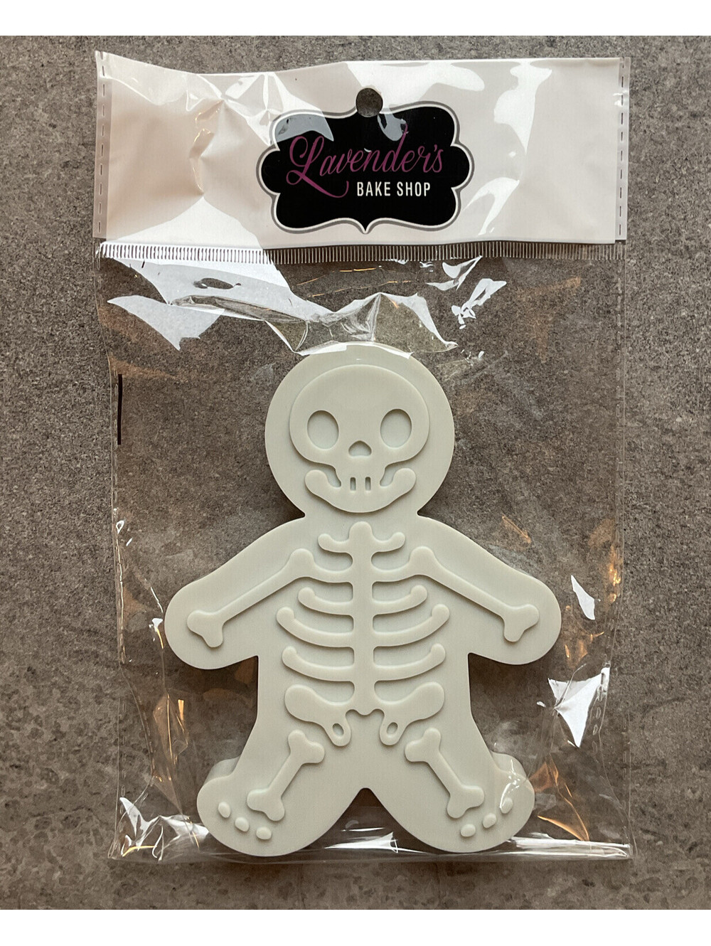 Halloween Spooky Skeleton Cookie Cutter Biscuit Icing Shape Fondant Clay 5.5”